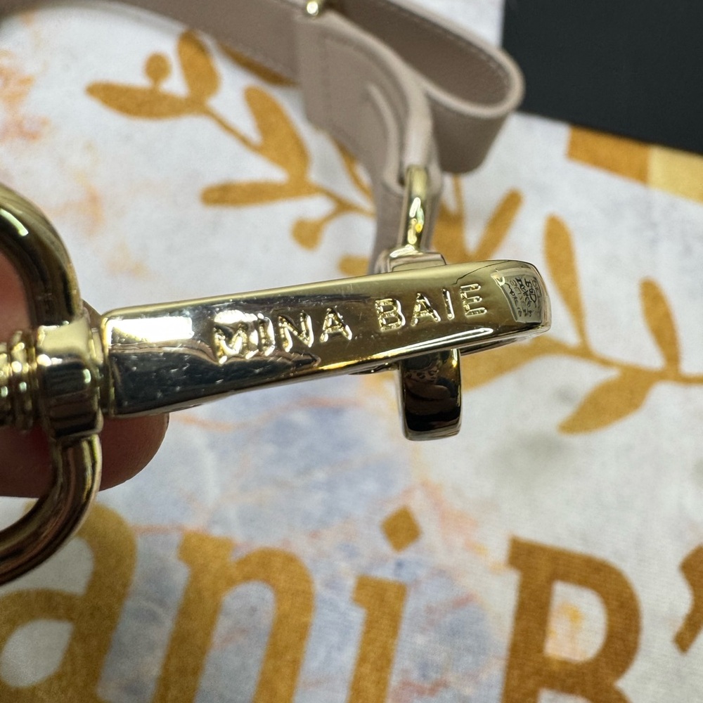 Mina Baie Beige Women's Bag Strap